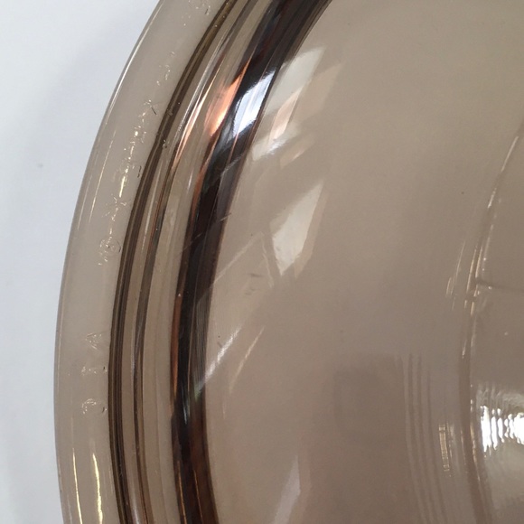 Pyrex Fireside V-1-C 1 Qt Round Casserole Replacement Lid Amber/Brown 6 1/4” - Picture 7 of 10
